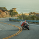 A little more focus on the road and a little less on foot positioning isn’t a terrible idea. Photo by Scott Sorenson.